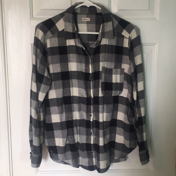 Hollister Tops - Checkered Hollister Flannel